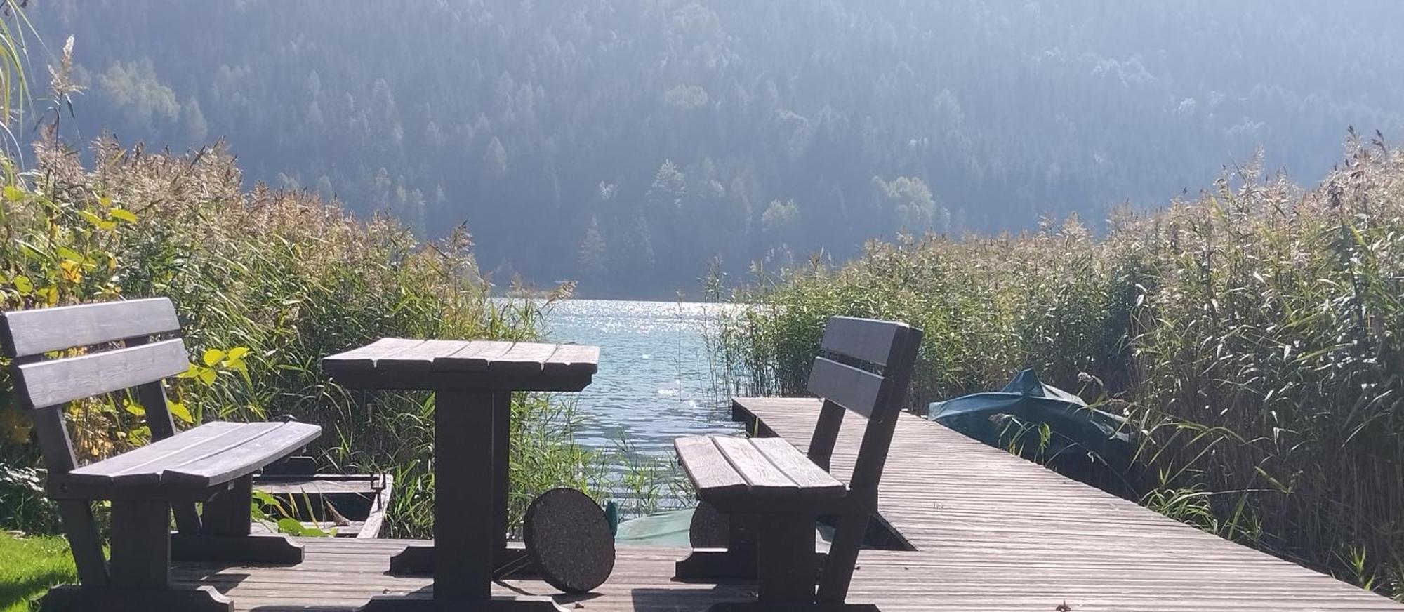 Appartamento Haus Birke Weissensee Esterno foto