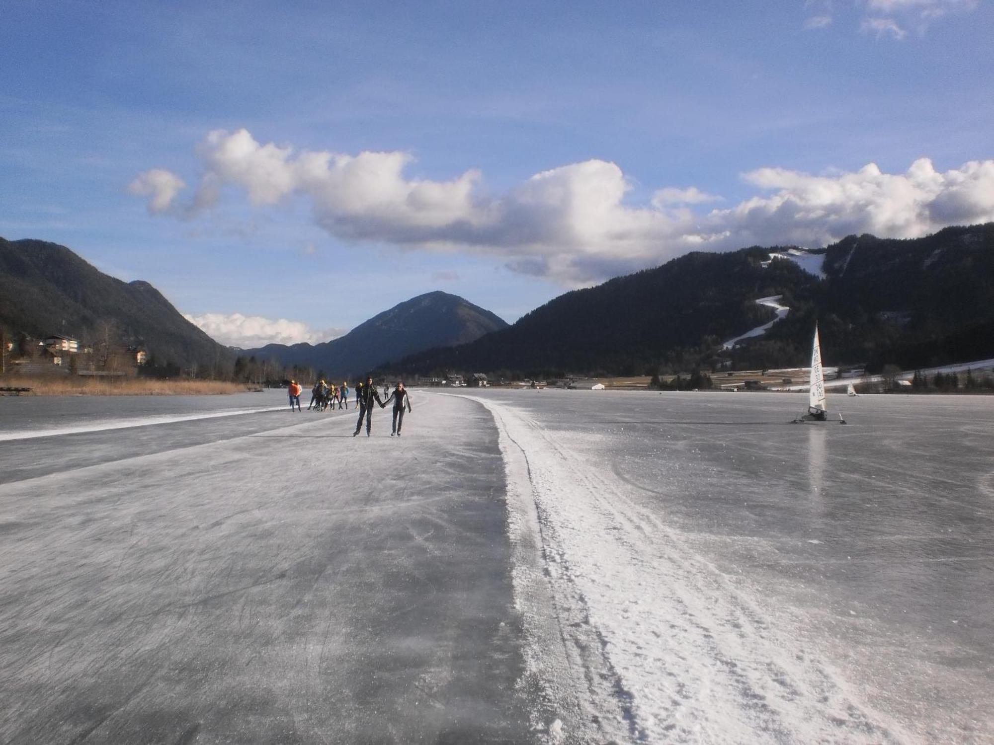 Appartamento Haus Birke Weissensee Esterno foto